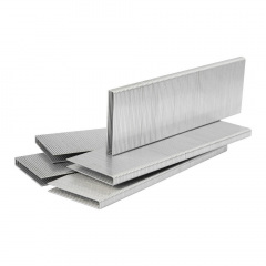 Скобы закаленные для пневмостеплера WERTVOLL 90 40 мм/5.8х1.25 мм 6000 шт Gray (FX-2440) Городок