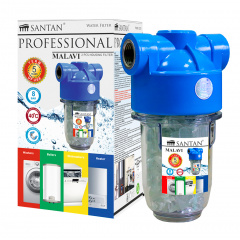 Фильтр от накипи Santan Malavi 2PS (для бойлеров, стиральных и посудомоечных машин, газовых котлов) Ладан