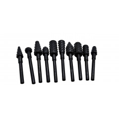 Набор шарошек по дереву 10 шт для гравера бормашинки Dremel Новомосковськ