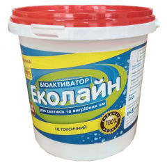 Биопрепарат для септиков и выгребных ям Эколайн 500 г Київ