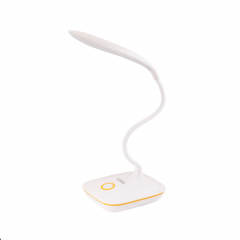 Лампа настольная MASTERTOOL 125х100х350 мм COB LED USB 3xAA ABS White (94-0814) Жмеринка