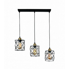 Люстра Levistella 756Pr105F-3 Bk+Bronze (500) Городок
