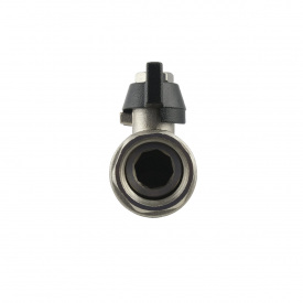 Кран прямой с накидной гайкой Raftec BLACK DN15 1/2 бабочка