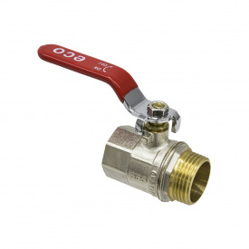 Кран шаровый ЭКО PN20 НВ 1 EKH-31 ручка