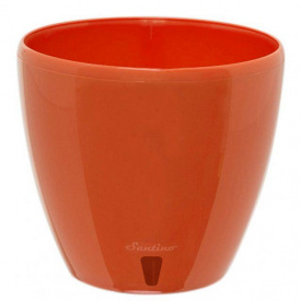 Горшок для цветов DECO-TWIN 1,5 л морковный Santino