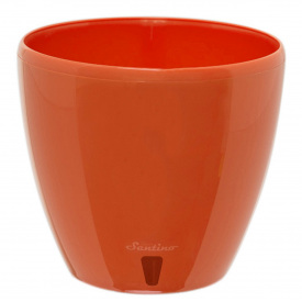 Вазон двойной с картриджем "DECO TWIN PLUS" 9,0 л морковный Santino