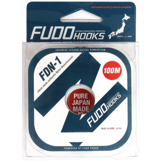 Леска рыболовная Fudo Hooks FDN-1 100 м 0.4 мм 15.6 кг