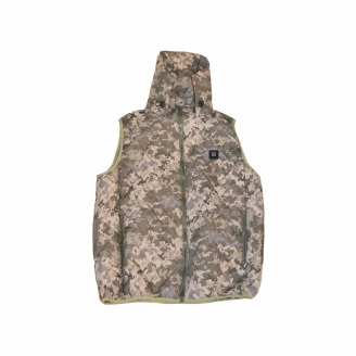 Жилетка с подогревом от павербанка Shine 6XL Camouflage N