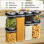 Органайзер Food storage container set (7 контейнерів) Золотоноша