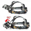 Ліхтарик налобний High Power HeadLamp 3xCree T6 з 3 діодами на акумуляторах + зарядка 12В на micro USB Черкаси