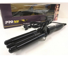 Плойка Для Волос Тройная Pro Mozer Mz 6621 Черный (351732)