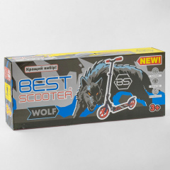 Самокат Best Scooter Wolf 76537 Складной, Амортизатор, Подножка (361651) Білгород-Дністровський