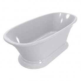 Ванна отдельностоящая Miraggio Anastasia 175 х 80 Miramarble белая