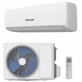 Кондиционер SkyLux SKH-24CGR3 70 м2 бытовой, белый