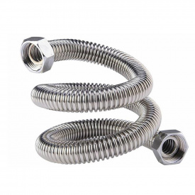 Гофрированный шланг из нержавеющей стали Ecoflex в изоляции диаметр 1/2" длина 14 см