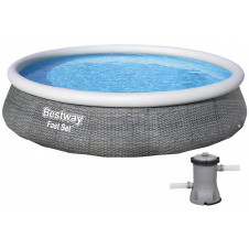 Bestway Надувной бассейн Bestway 57376 (396x84 см) с картриджным фильтром