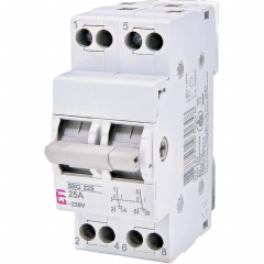 Переключатель нагрузки ETI SSQ 225 1-0-2 2p 25A (2421424) Тячев