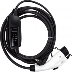 Зарядная станция для электромобилей Duosida Type 1 - Schuko (220V), 16A, 3.6кВт, 1-фазный, 5м Гуляйполе