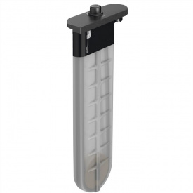 Шланг для лейки Hansgrohe SBox Square 1,45 м врезной в борт ванны, Brushed Black (28010340)
