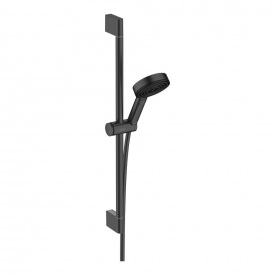 Душевой набор Hansgrohe Pulsify Select Relaxation 105 3jet 65 см EcoSmart, черный матовый (24161670)
