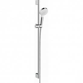 Душевой набор Hansgrohe Crometta Vario 90 EcoSmart 9 л/мин, белый/хром (26538400)
