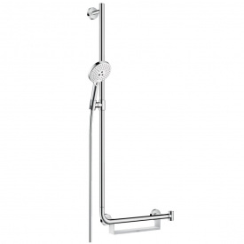 Душевой набор Hansgrohe Raindance Select S 120/110 см 3Jet Left, White/Chrome (26325400)