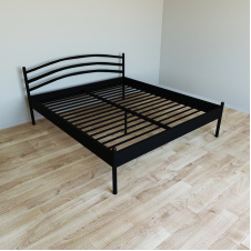 Кровать Tobi Sho GLORIA-1 (50) полуторная металлическая 200X120 Черный