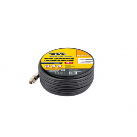 Шланг армований гумовий MASTERTOOL GM 20 атм 8х15 мм 10 м із швидкознімними з'єднаннями (81-8461)