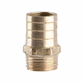 Штуцер латунный 1/2″НР х 18мм литейный 1611Б