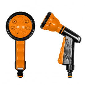 Пістолет для поливу 7 режимів QUICK STOP BLACK LINE Bradas