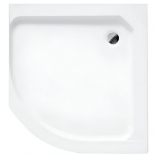 Поддон полукруглый BESCO ALEX 90x90x4/16см и ножки (#BAA-90)