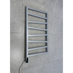 Полотенцесушитель электрический Terma Zigzag 835x500 Silver mat, тен ONE Ужгород