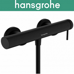 Смеситель для душа однорычажный для открытого монтажа Hansgrohe (art 73622670) Tecturis S, чёрный мат Ровно