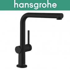 Смеситель Hansgrohe (art 72840670) для кухни TALIS M54, Чёрный мат