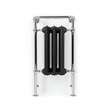 Полотенцесушитель водяной Terma PLAIN TOWEL RAIL 900x490 черный (Flat Black)