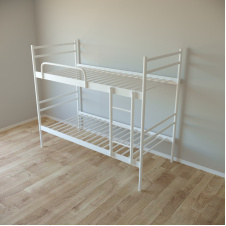Ліжко двоярусне Tobi Sho COMFORT DUO металеве 200X80 Білий