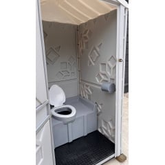 Пластиковая туалетная кабинка биотуалет с раковиной и умывальником 250 л Стандарт Чортков