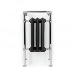 Полотенцесушитель водяной Terma PLAIN TOWEL RAIL 900x490 черный (Flat Black) Вінниця