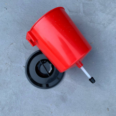 Пластиковая туалетная кабинка биотуалет с раковиной и умывальником 250 л Стандарт Чортков