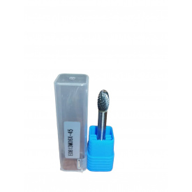 Бор фреза по металлу из карбида вольфрама 8 мм хвостовик 6 мм S-Body Technology