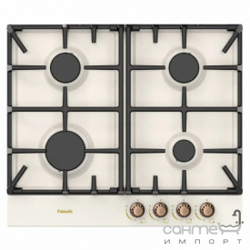 Газовая варочная поверхность Fabiano FHGR 3744 VGH Ivory эмаль айвори