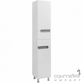 Напольный пенал Mirater Верона 40 белый/серый, правосторонний