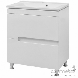 Напольная тумба с раковиной Mirater Верона Глория 60 белая