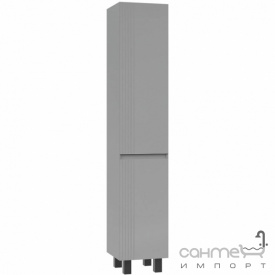 Напольный пенал Mirater Родео 35 серый, правосторонний