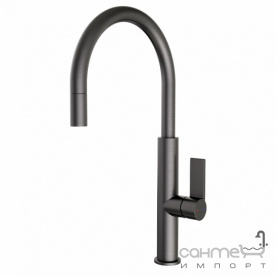Смеситель для кухни Аква Родос Luna 13003 оружейная сталь