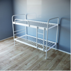Ліжко двоярусне металеве Tobi Sho RELAX DUO-1 190X90 Білий