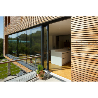 Раздвижная система Schüco ASS 77 PD (Panorama Design) от производителя в Киеве