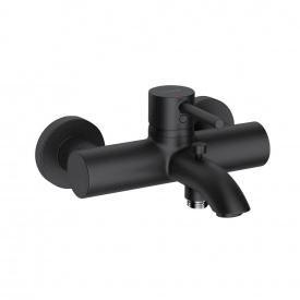 Змішувач для ванни Kludi Bozz DN 15, чорний (386913976)