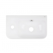 Раковина Qtap Tern 450х260х155 белая (QT17115117LWN)