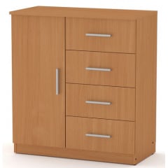 Комод 4+1А Компаніт дсп бук Бориспіль